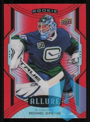 2020-21 Upper Deck Allure Red Rainbow #117 Michael DiPietro SP RC